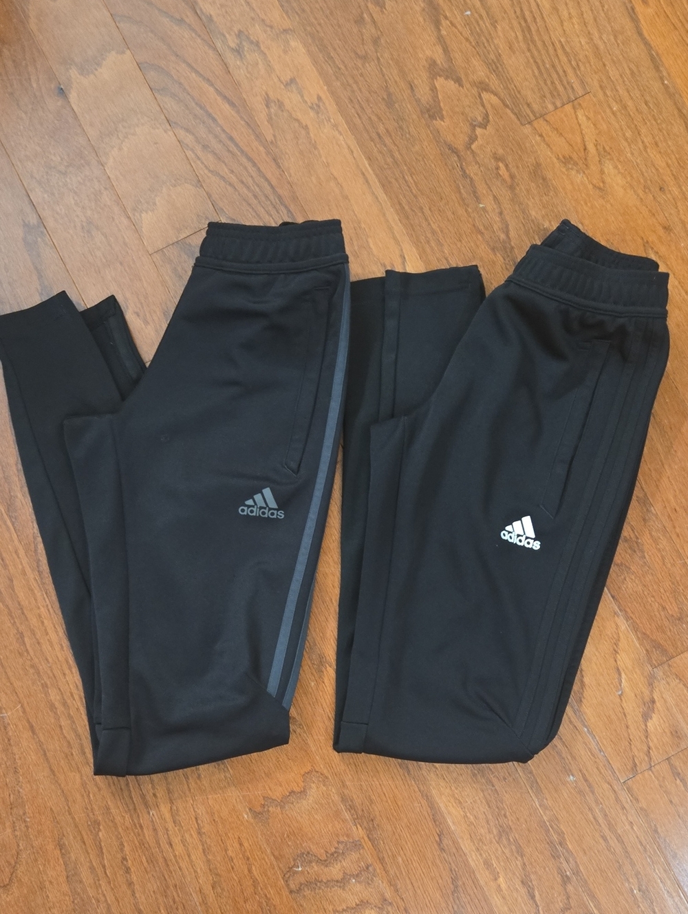 Lot Of 2 adidas Women's Black Track Joggers with Logo Size 2XS 0-2